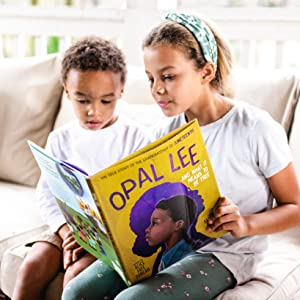 kids reading Opal Lee
